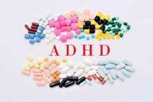 Pictures of prescription pills used to when diagnosed with ADHD.